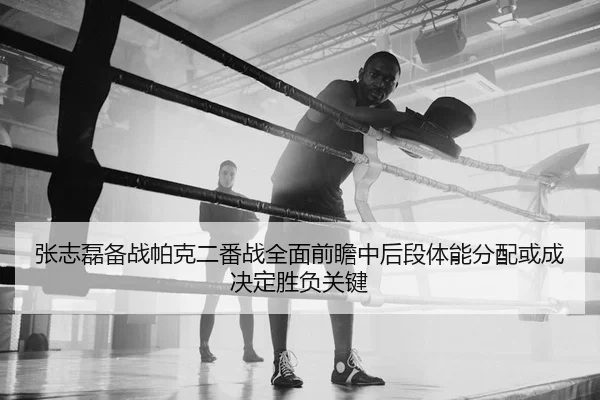 张志磊备战帕克二番战全面前瞻中后段体能分配或成决定胜负关键 | bg live